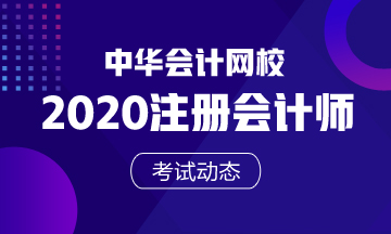 2020合肥注會考試時間出來了嗎？