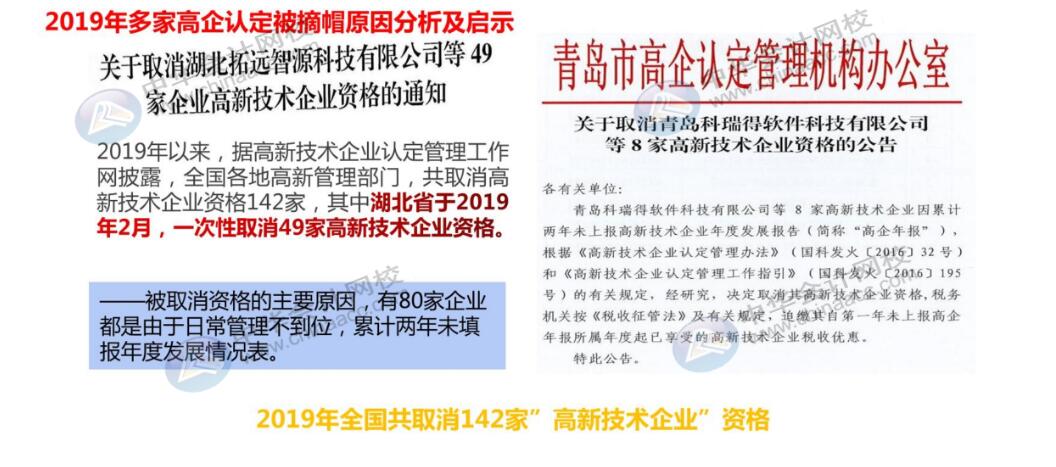 【注意】高新企業不要觸碰這六大行為，可能被“摘帽”