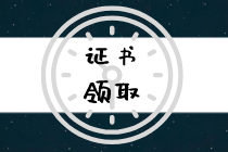 云南2019年初級經濟師合格證能領了嗎？