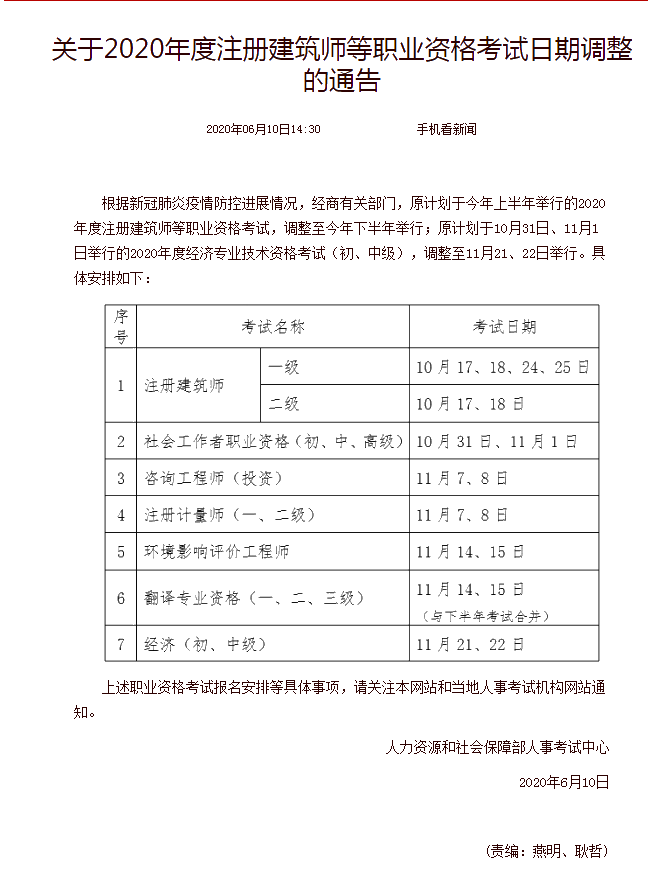 經濟師考試延期