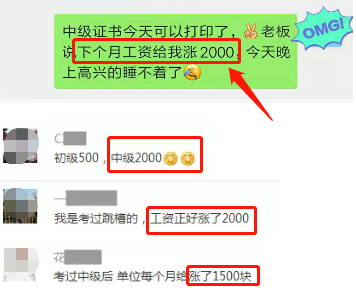 【關注】有中級會計職稱證書和沒證書的待遇差距到底有多大？！