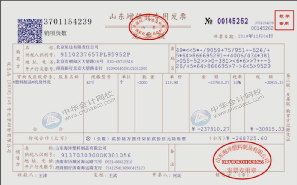 企業發生一筆銷售退貨，會計該怎么做賬務處理？