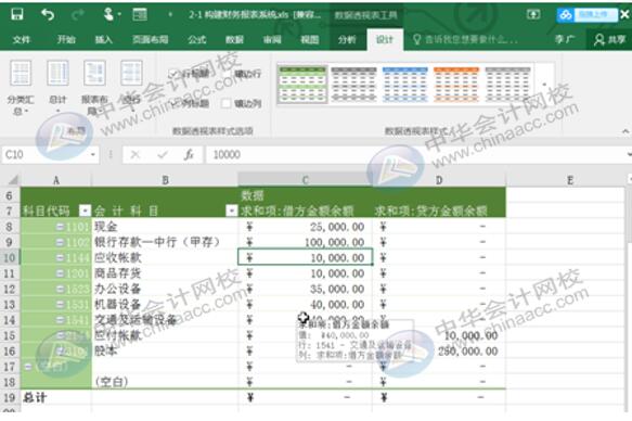 Excel實操技能：用Eexcel編制試算平衡表！