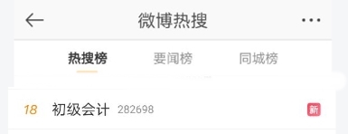 #初級會計 熱搜上榜 圍觀這屆初級考生都有哪些神操作？