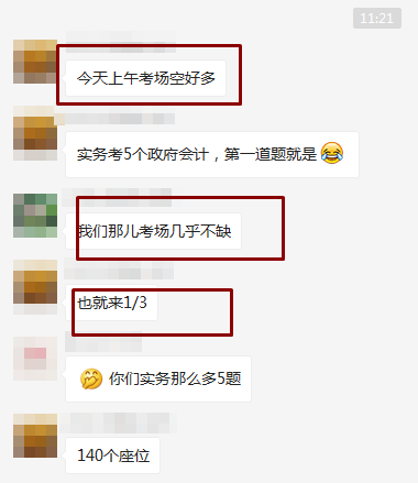 部分考場(chǎng)上座率才三分之一？！初級(jí)考生都在忙什么？