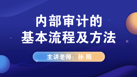 內部審計的基本流程及方法