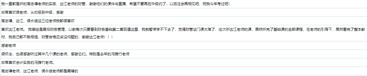 剛剛曝光！2020年中級會計職稱考生心底里最真實的聲音是……