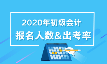 查看！各地2020年初級會計職稱報名人數(shù)及出考率匯總！