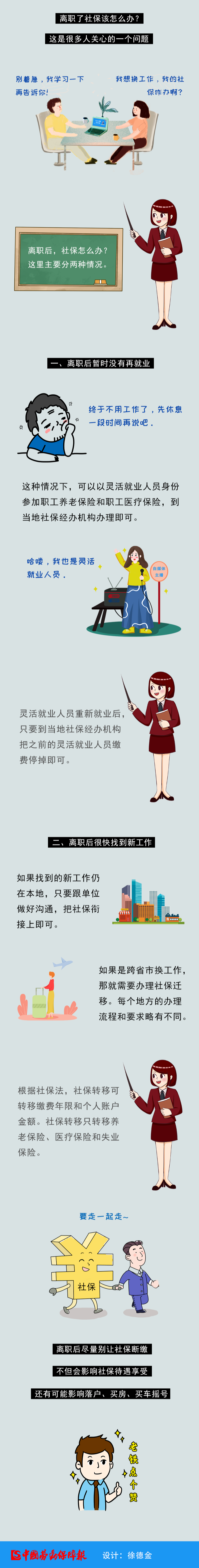 離職了，社保還要不要交？