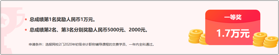 重磅預告！參與2020初級報分 人人拿獎 只要你敢報 我們就敢發