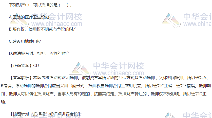 抵押權