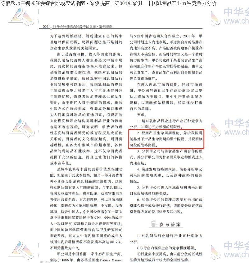2020注會職業能力綜合測試（試卷二）考點總結（考生回憶版）