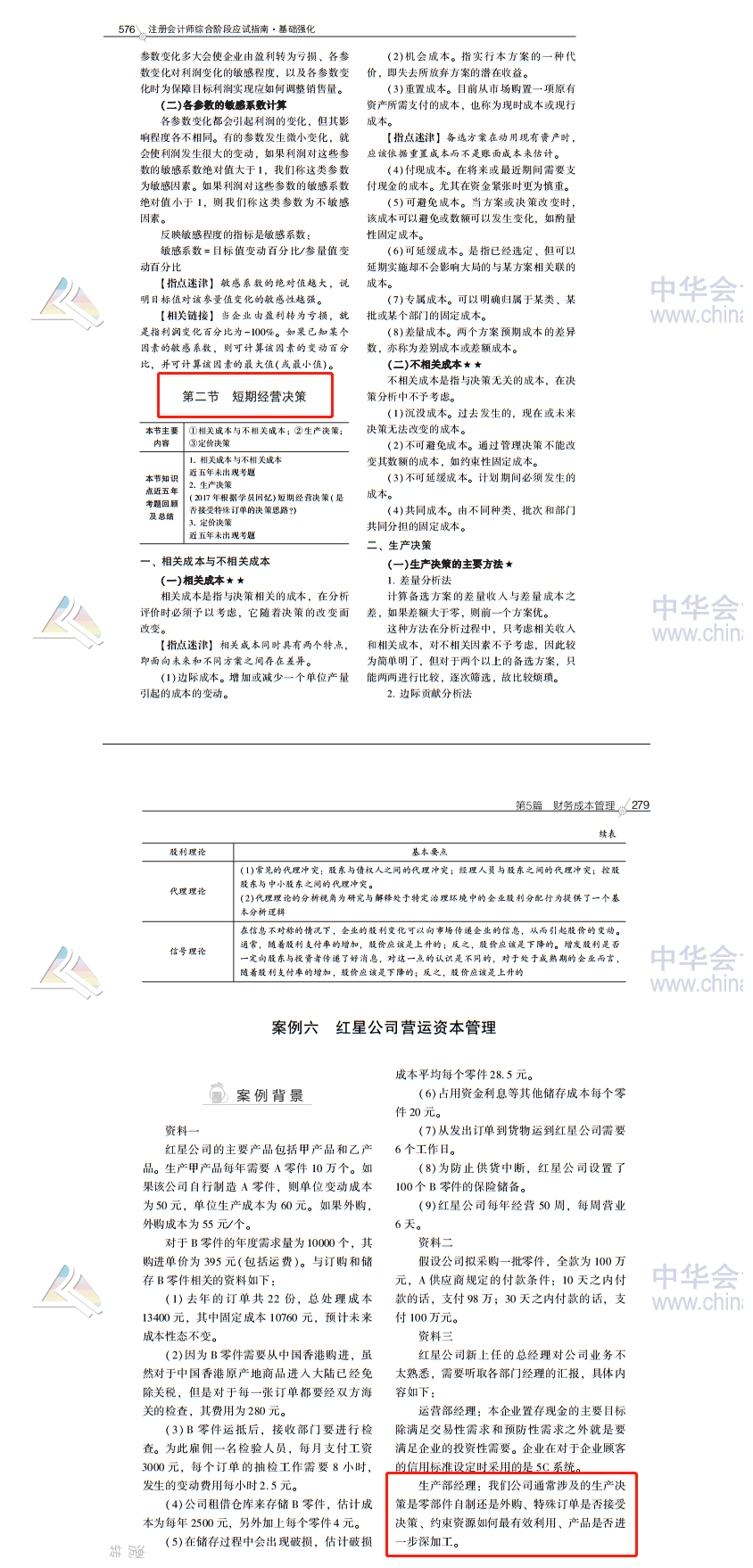 2020注會職業能力綜合測試（試卷二）考點總結（考生回憶版）