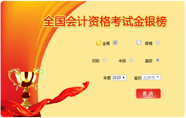 2020年高級會計師考試金銀榜公布 你上榜了嗎？