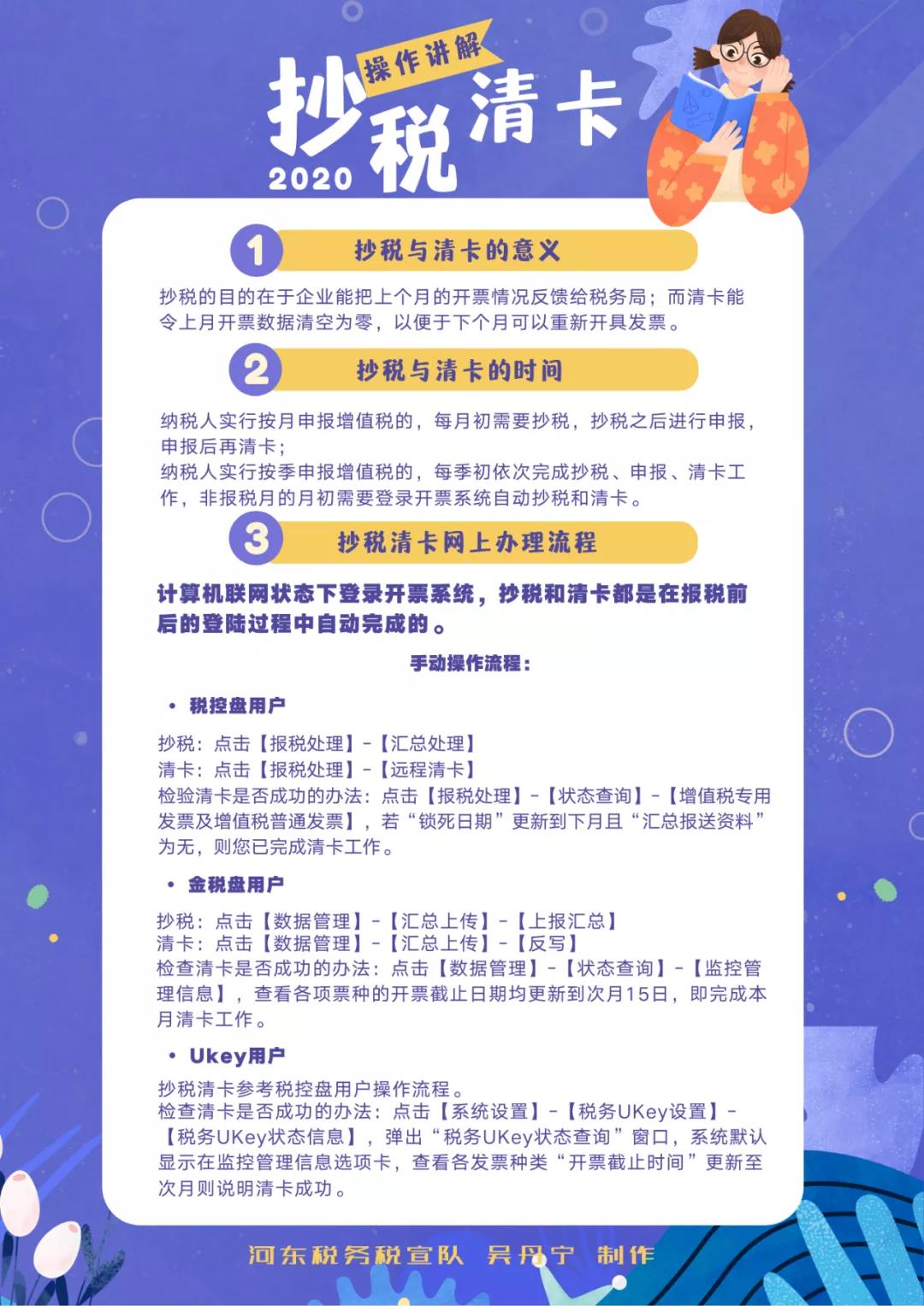 稅控設(shè)備抄稅清卡如何自助辦理？詳細(xì)教程在這里！
