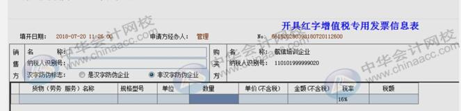 如何開具增值稅紅字發票？