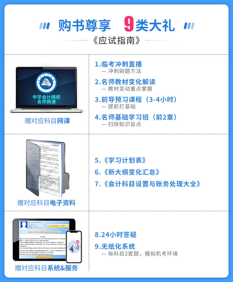 初級會計基礎階段備考必備輔導書之應試指南！來了解你不知道的它