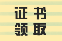 中級經濟師合格證書