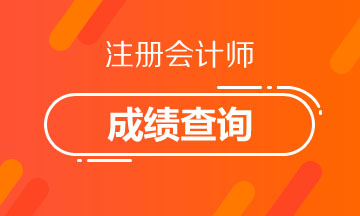 2020年成都注會成績查詢入口正式開通！