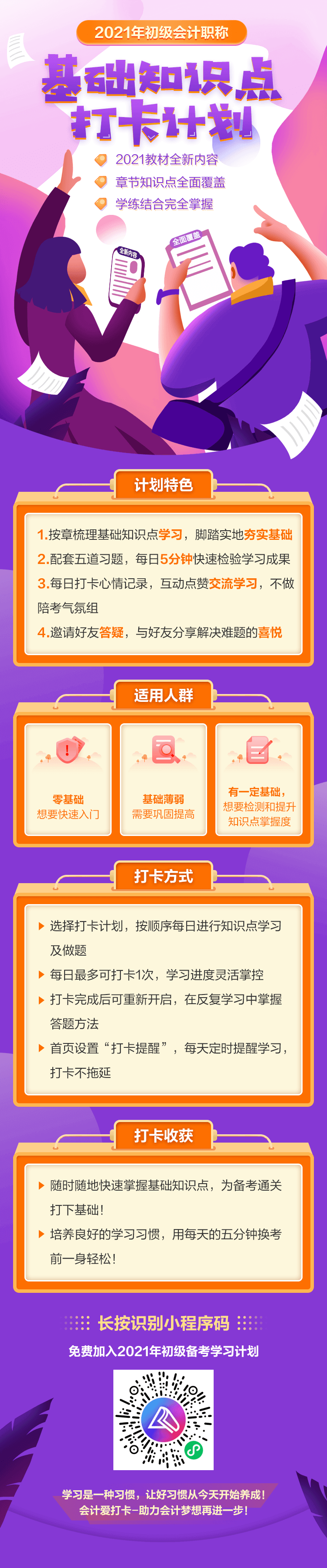 滴！新的一年從堅持初級打卡開始！