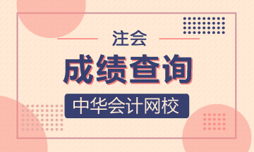 廣西2020年CPA考試成績(jī)查詢時(shí)間是何時(shí)？