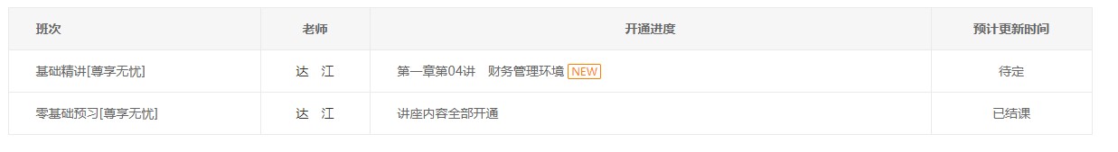 中級會計教材發布！尊享無憂班基礎課程開課啦！