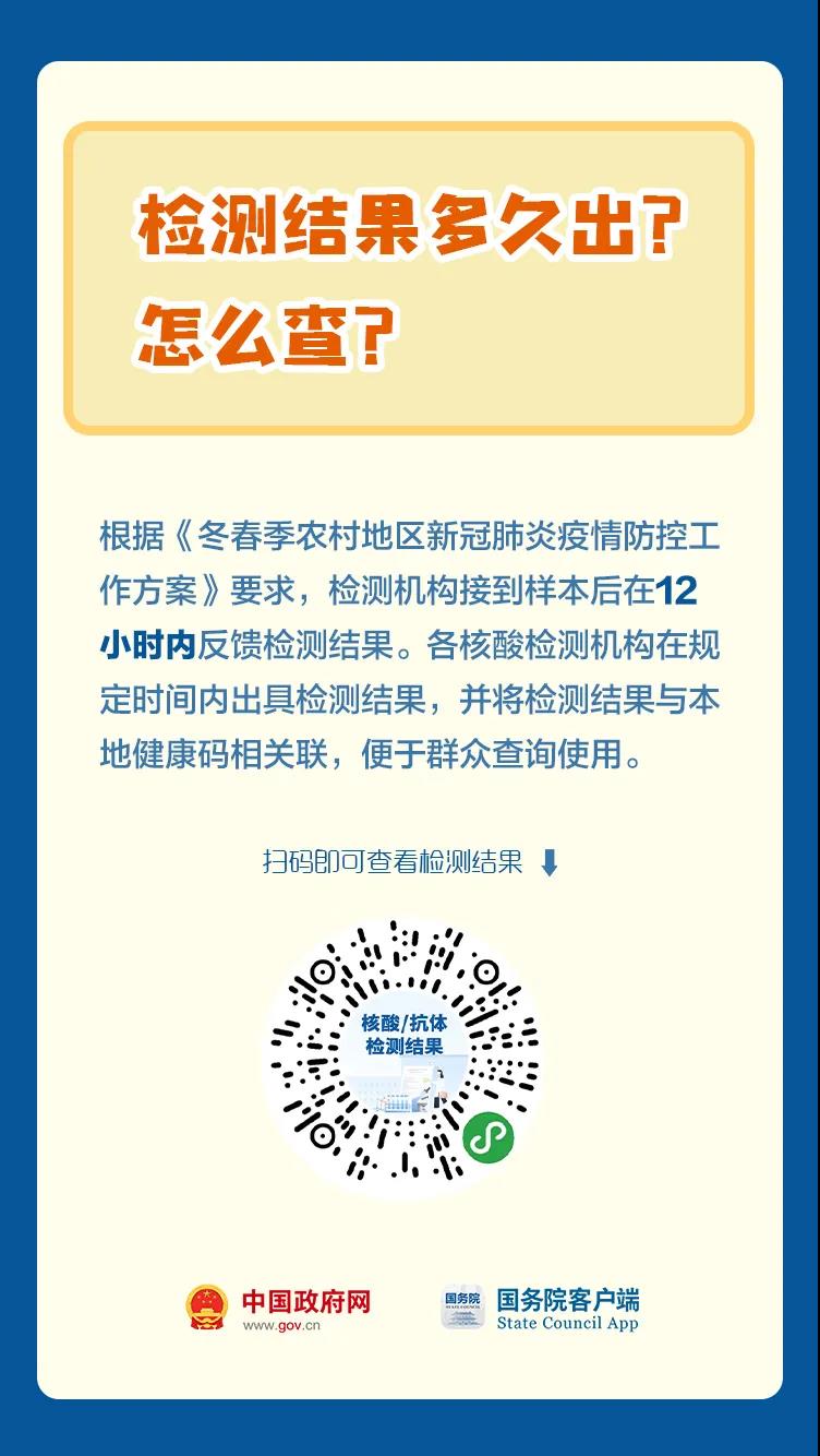 春節期間，關于核酸檢測，這些事情要知道！
