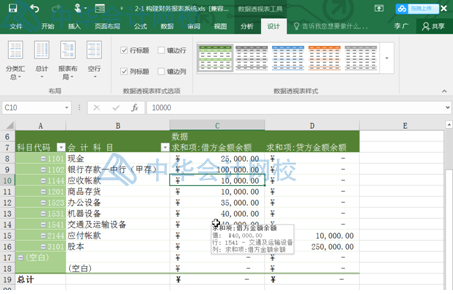 超簡(jiǎn)單，用Excel編制試算平衡表，會(huì)計(jì)都要會(huì)呀！