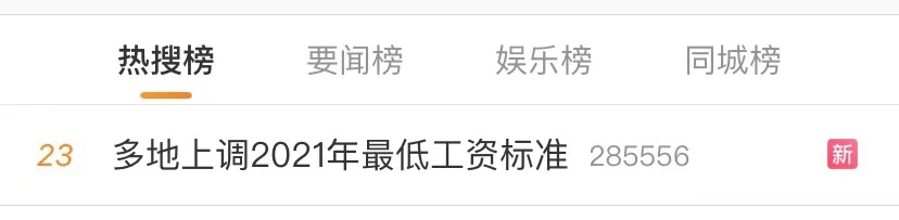 漲錢(qián)了！多地上調(diào)2021年最低工資標(biāo)準(zhǔn)！快來(lái)看看