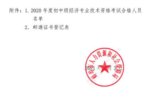 蚌埠2020年初中級經(jīng)濟師證書領(lǐng)取1