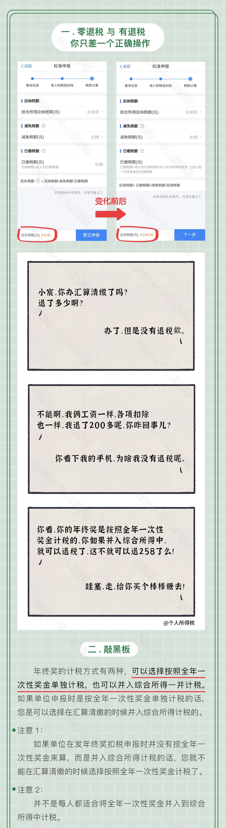 不看后悔~一招教你多退點兒個稅！