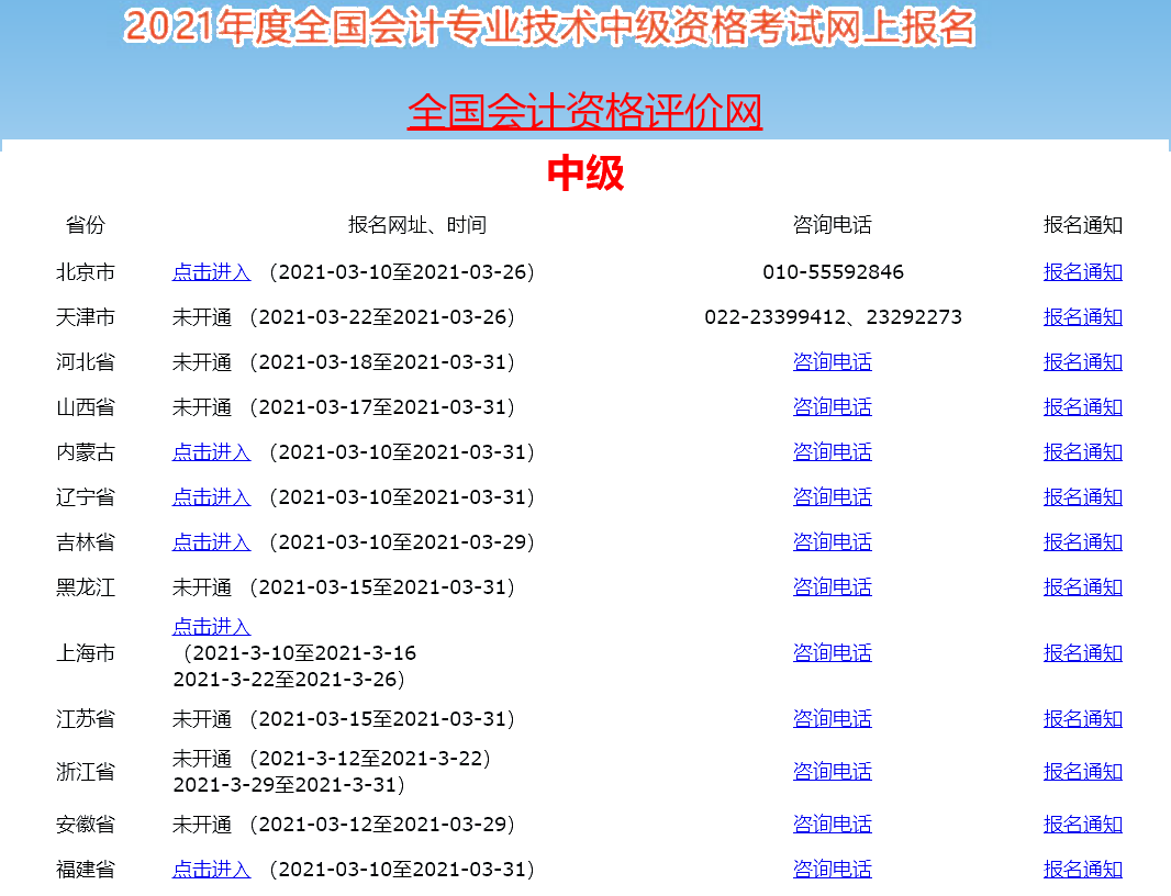2021年中級會計職稱考試報名入口已開通！速來查收流程圖解