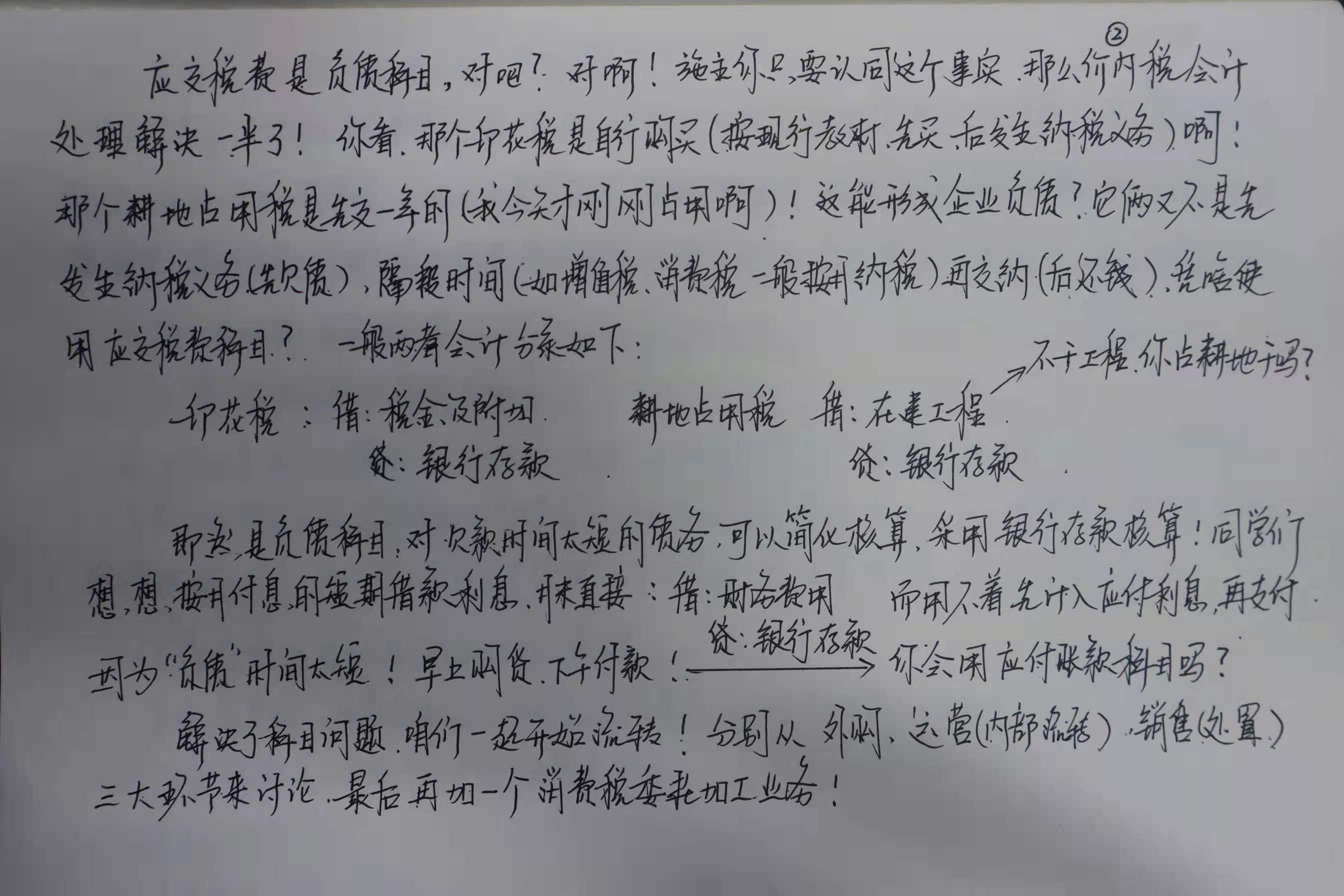 初級會計考生福音！李忠魁老師手寫知識點曝光！
