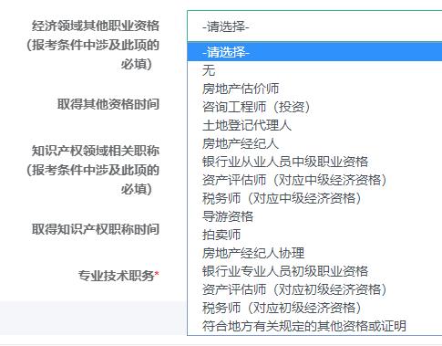 經濟領取其他職業資格