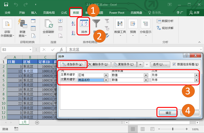 利用數據工具進行財務數據分析之分類匯總