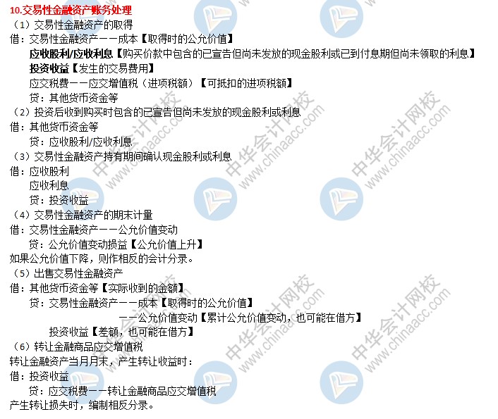 2021初級會計考前速記 知識點滿滿！速來查收