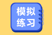 高級經濟師模擬練習