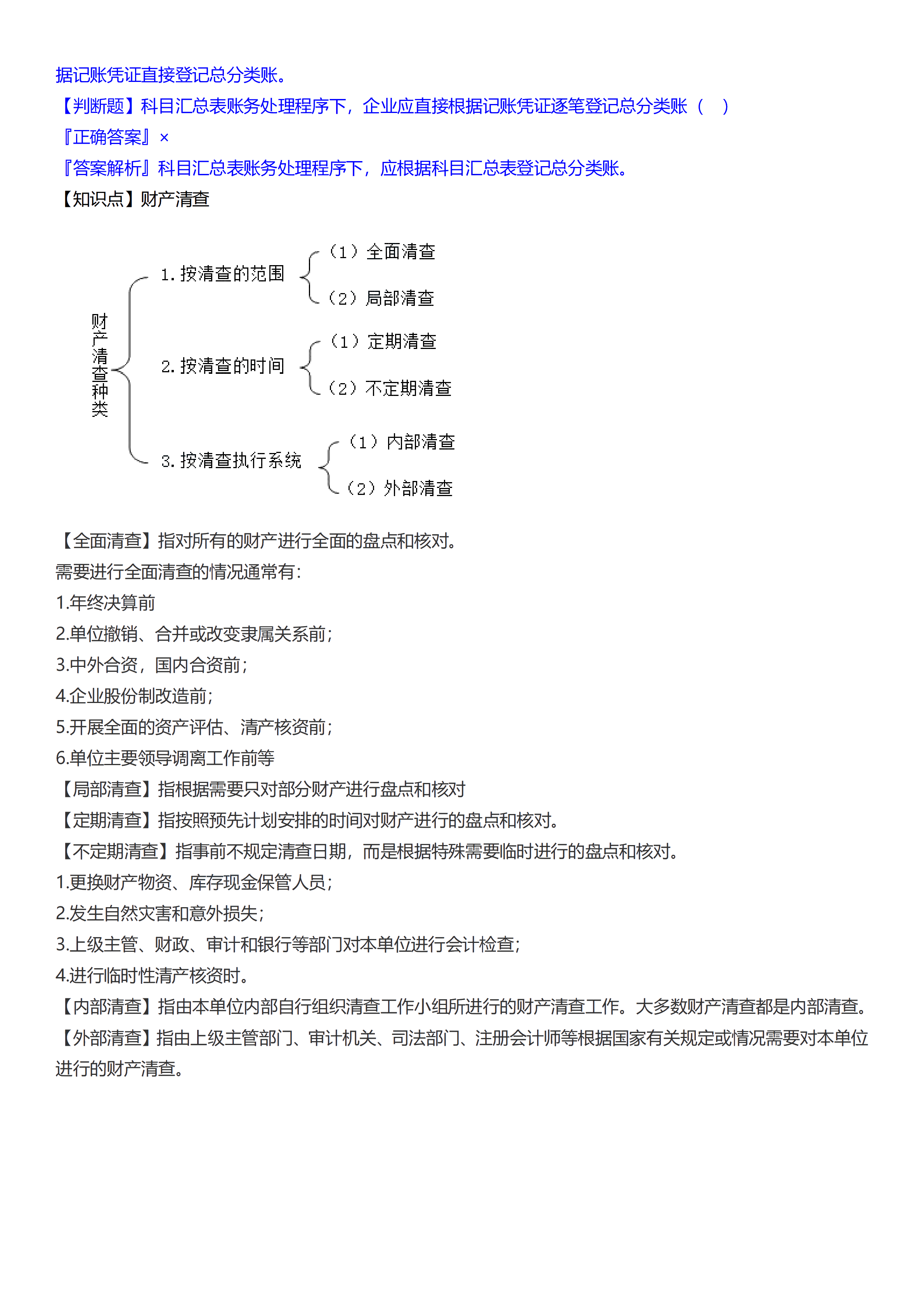 初級會計實務考前救命奪分知識點蒙圈總結【第一章】