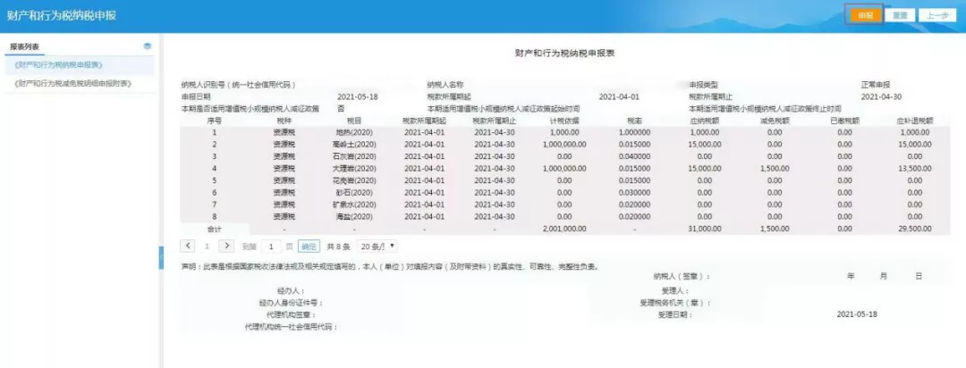 十稅合一后，資源稅這樣申報