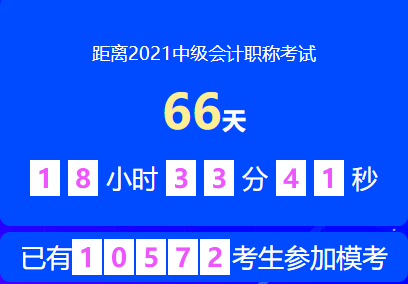 中級會計萬人模考最新動態！速來了解！