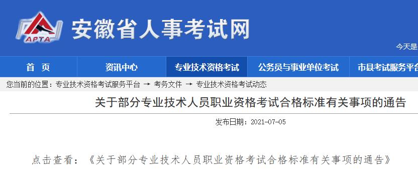 安徽經濟師考試合格標準