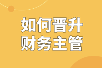 如何從一個小白會計晉升財務主管？