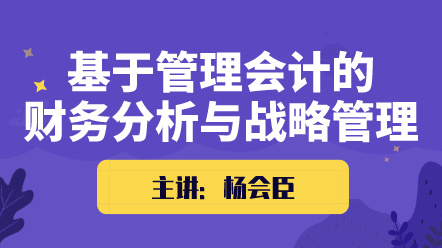 基于管理會計的財報分析與戰略管理