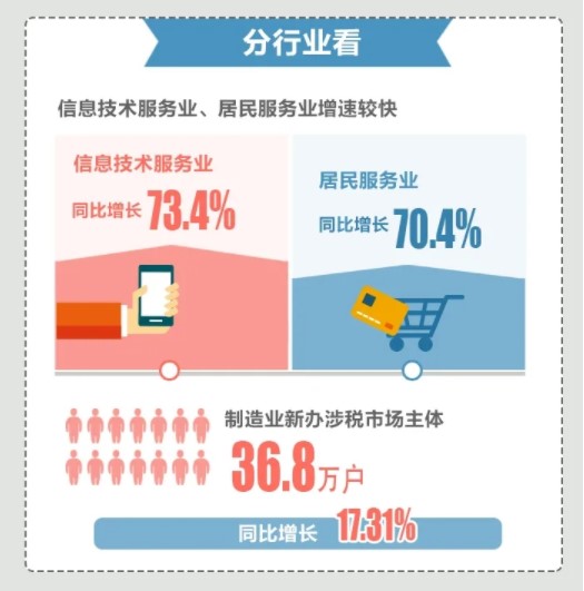 2021上半年新辦涉稅市場主體有哪些亮點？為你揭秘