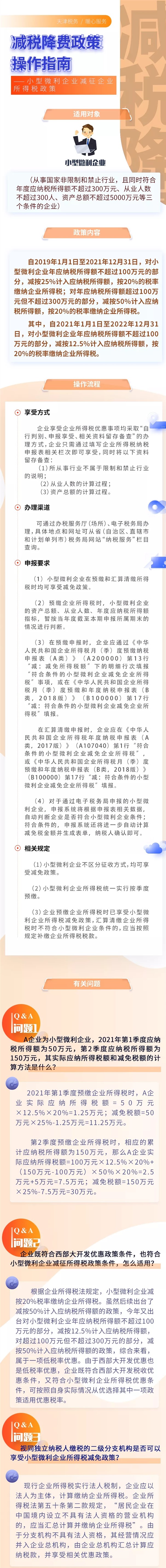 小型微利企業減征企業所得稅如何申報？