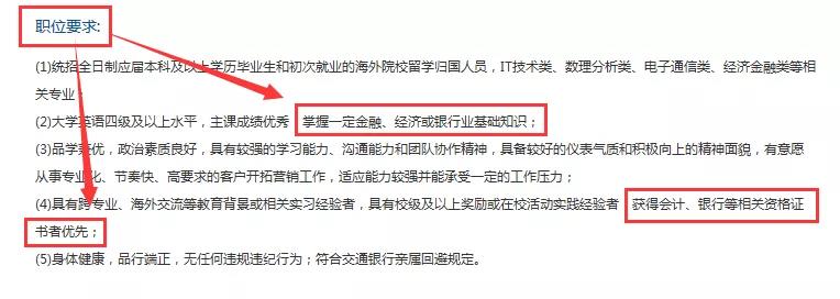 銀行招聘對從業證書有要求嗎？