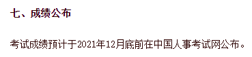 2021年初中級經濟師考試成績查詢時間