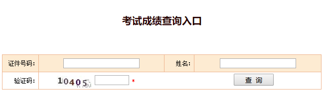 經濟師考試成績查詢