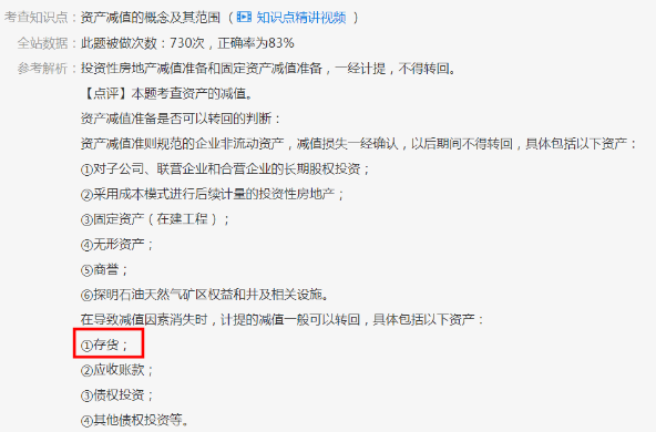 尊享無憂班2021中級會計實務考試（第二批）考點相似度分析