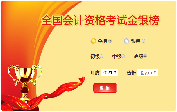 終于等到你！2021年高級會計師考試金銀榜公布